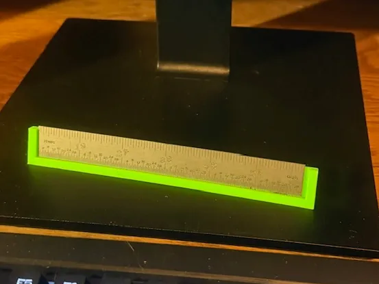 Machinist Scale Holder for Desk