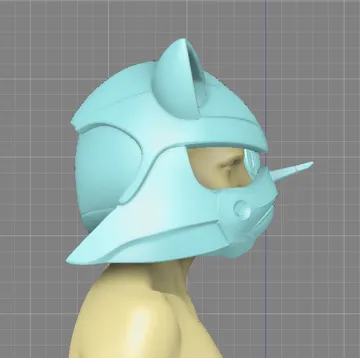 Pieza para disfraz o exhibición: Sonic 3 Wearable Cosplay Head, Sonic The Hedgehog — vista de referencia 5