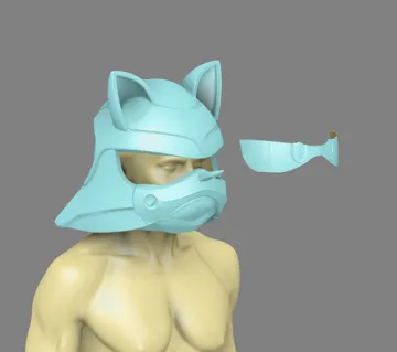 Pieza para disfraz o exhibición: Sonic 3 Wearable Cosplay Head, Sonic The Hedgehog — vista de referencia 3