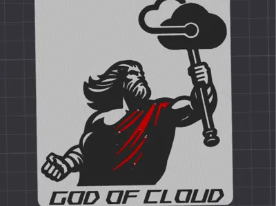 God of Cloud - Placard for IT Cloud Architects