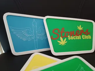 Mid Century Sign Coaster