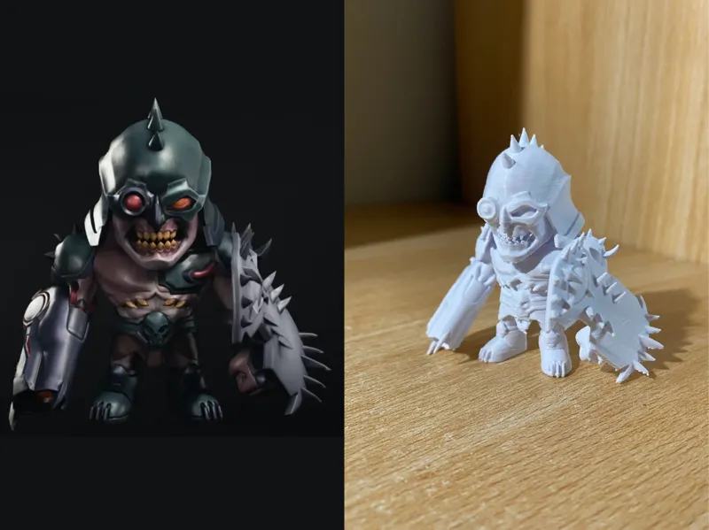 Doom Soldier With Shield - Doom The Dark Ages