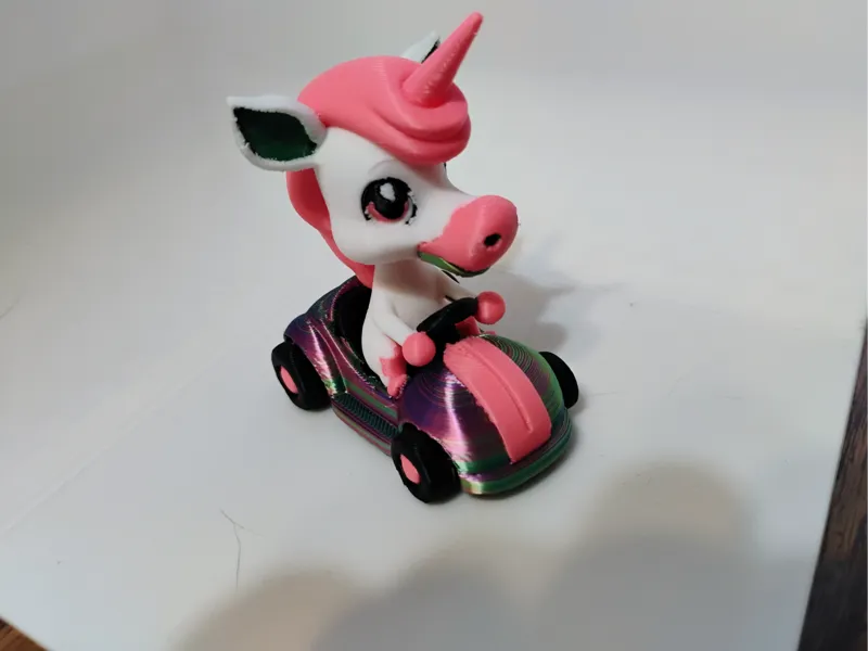 Unicorn Go Cart Racer