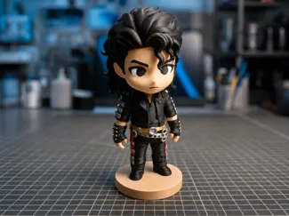 Chibi BAD Michael Jackson – Fan Art Figure