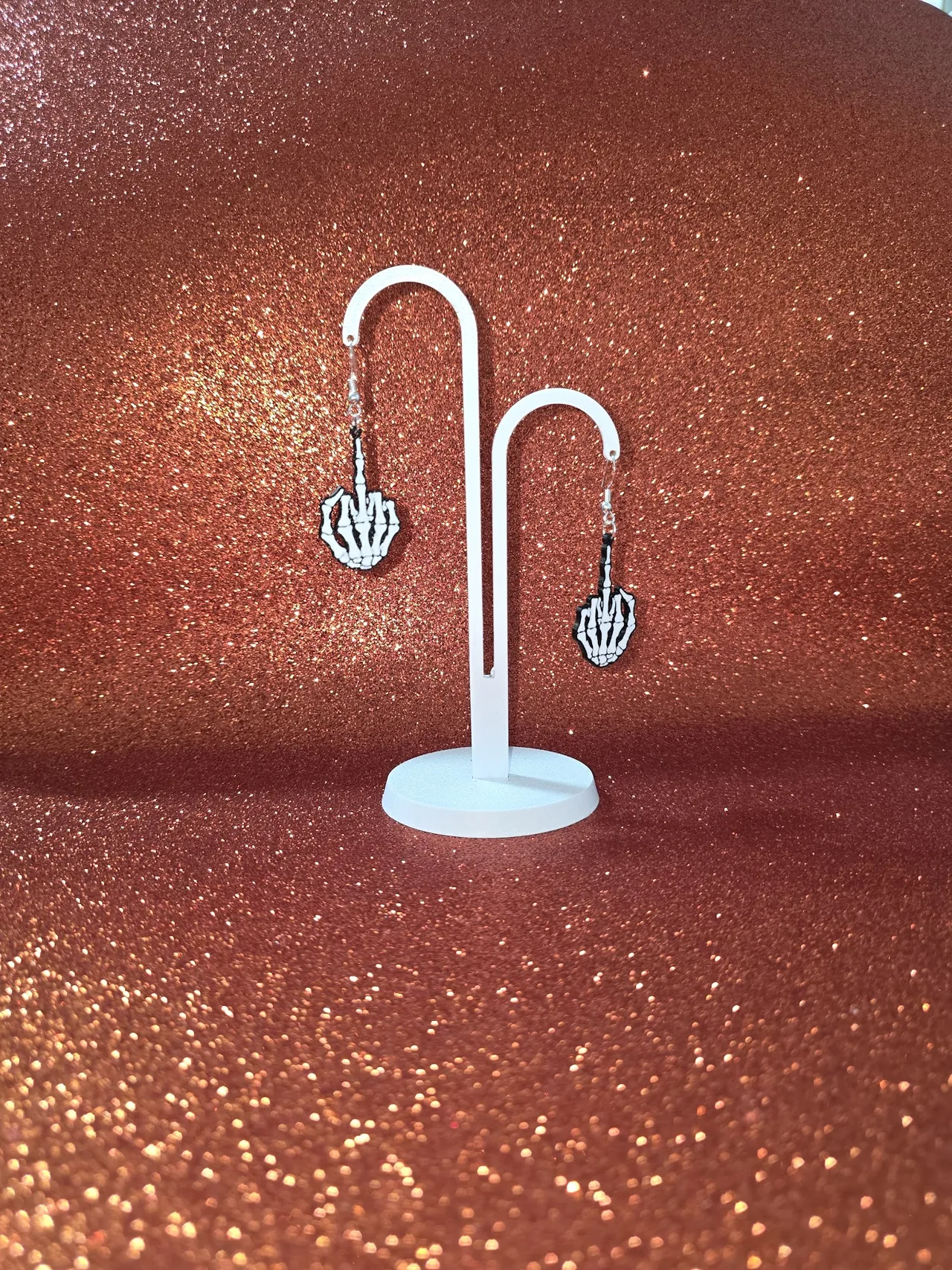 F.U. earrings view 3