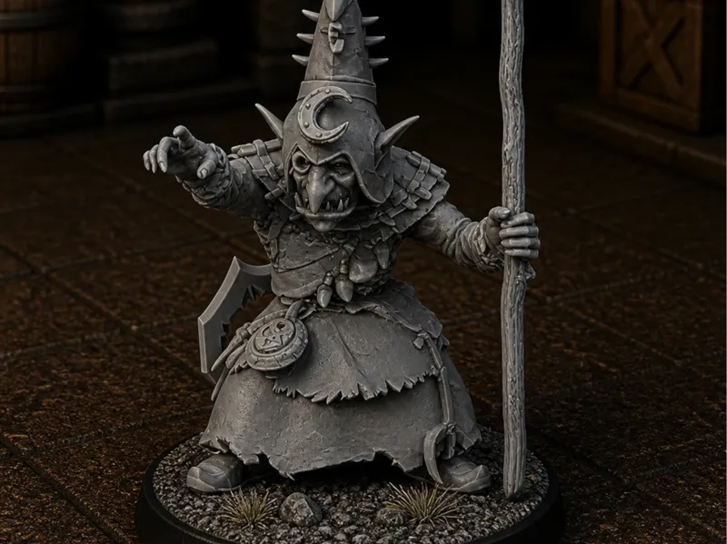 Moon Crazed Cave Shamans Mystic Character Pack