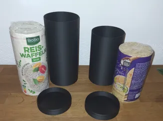 Reiswaffeldose