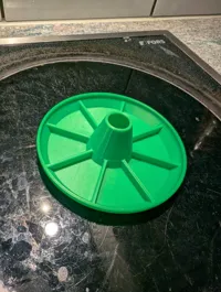 0.2mm layer, 2 walls, 8 fins for improved stability