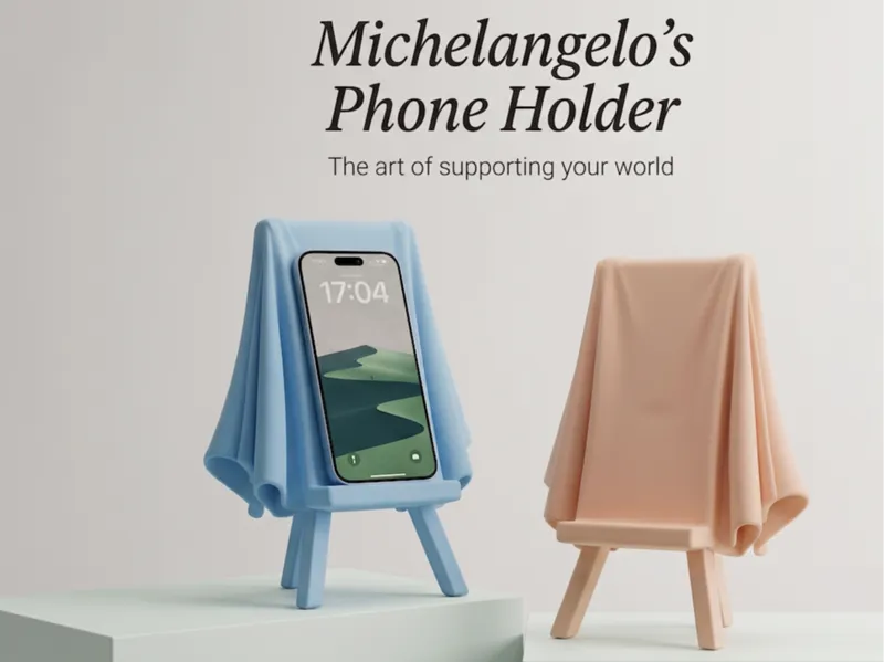 Michelangelo's phone holder