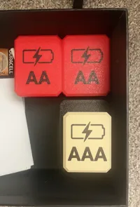 Boîtes de rangement pour piles AA et AAA — photo 4