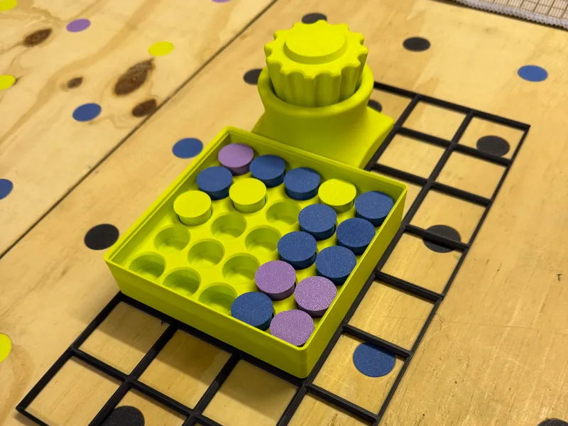 MFT Stopfen Magnetisch mit Gridfinity Boxen 