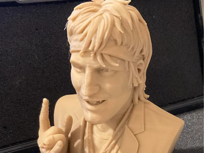 Noel Fielding bust