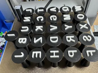 Play-Doh Stamps - Alphabet (Uppercase)