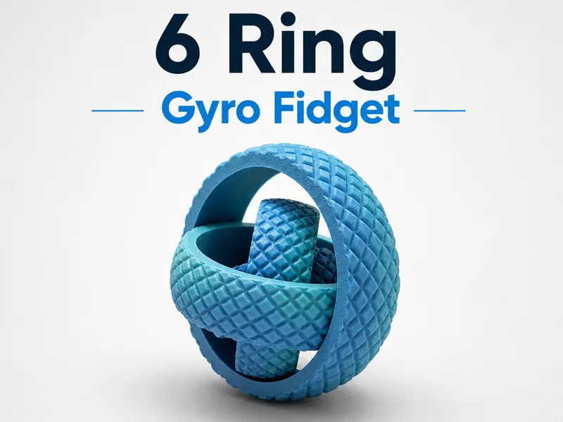 6 Ring Gyro Fidget