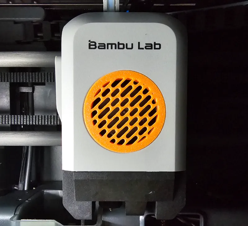 Simple pattern fan cover for X1C - P1S - P1P