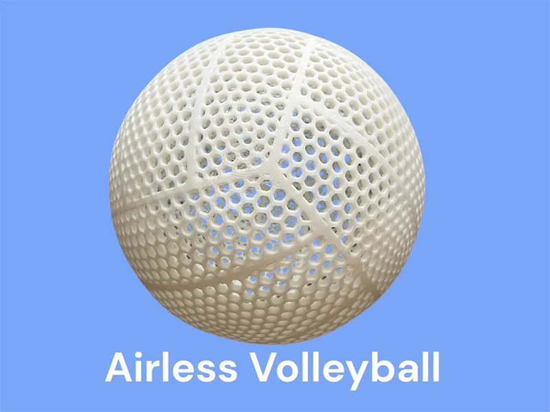 Simple Airless Volleyball