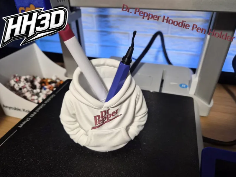 Dr. Pepper Pen Holder