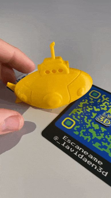 3D Submarine test bench