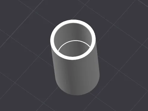 The 10mm 1on 1 outside connector for 2 pvc tubes