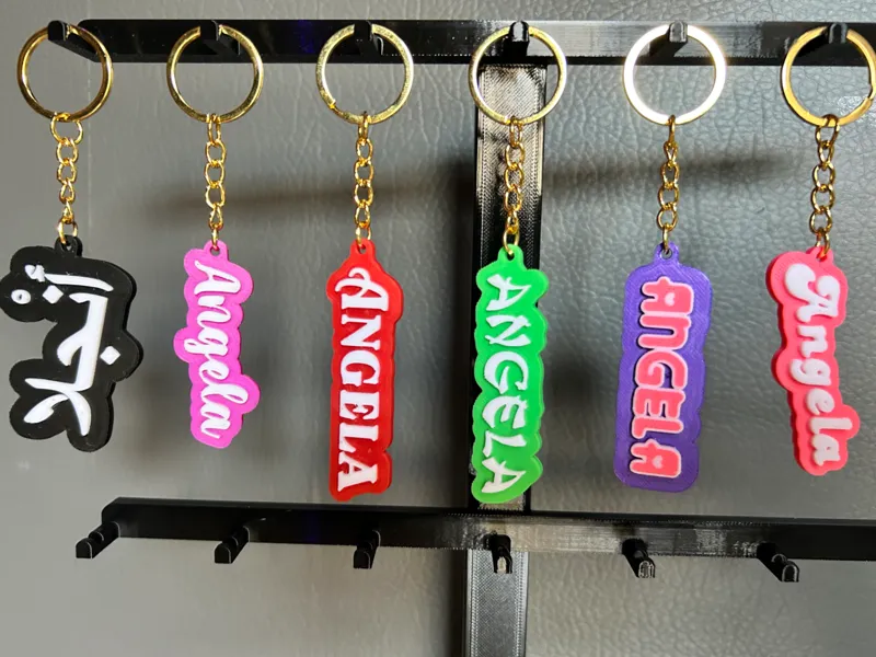 Angela Keychain
