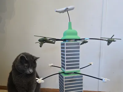 Kaiju Cat Toy