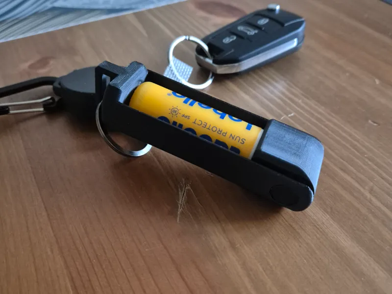 Key Ring holder for Labello