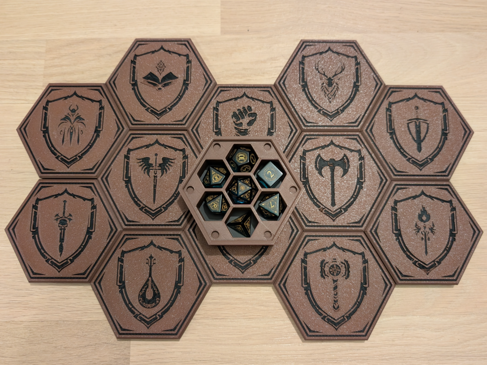 D&D Dice Box All Classes