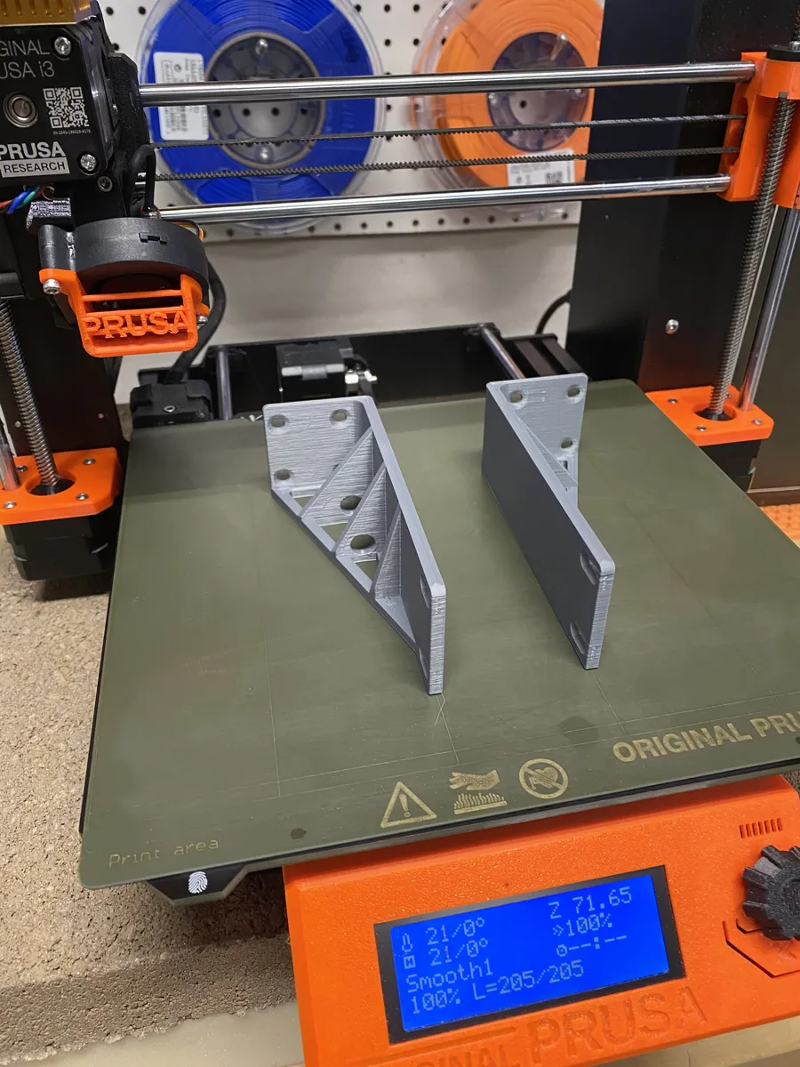 Ubiquity 8-Port POE switch rack mount brackets - Free 3D Print Model ...