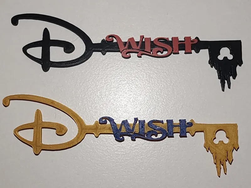 Disney Wish Magnet Cruise Key