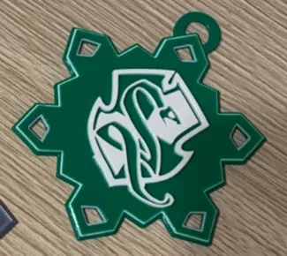 Hogwarts Legacy Slytherin BackPack Medallion 