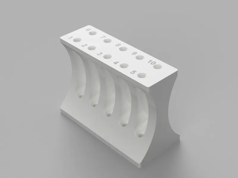 NMR TUBE RACK v2