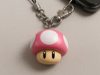 Llavero personalizable seta mario