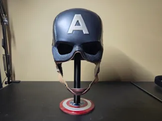 Captain America Helmet Display Stand