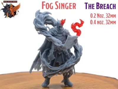Fog Singer - MGM Print-Ready Mini