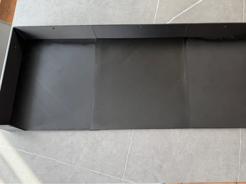 Bac XL de 80 cm en 3 parties