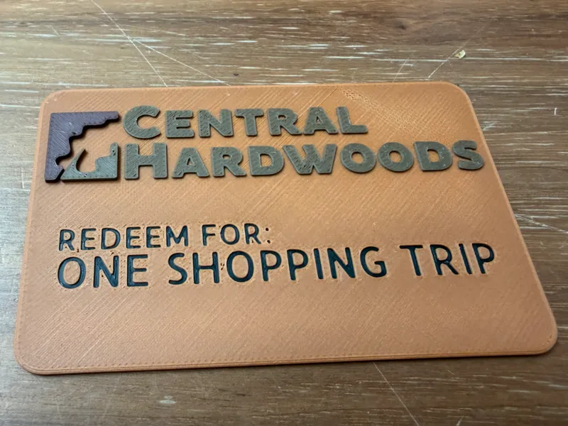 Central Hardwoods Gift Card
