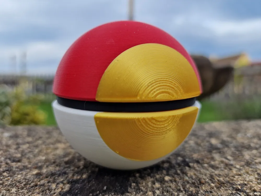 Fast Ball 精灵球 – Kostenloses 3D-Druckmodell – MakerWorld