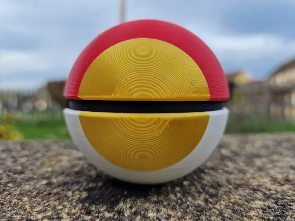 Fast Ball 精灵球 – Kostenloses 3D-Druckmodell – MakerWorld