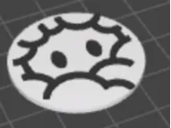 Keychain Emoji guy
