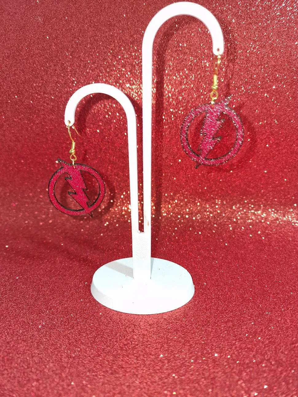 The flash earrings view 3