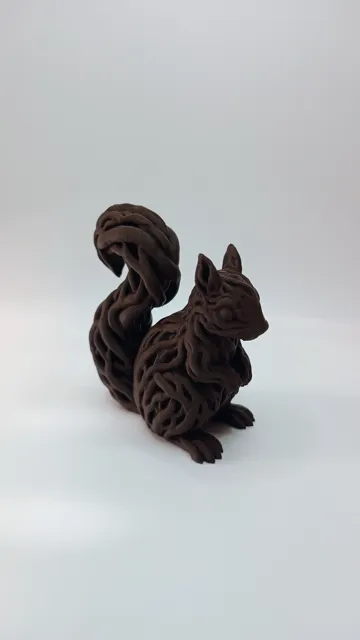 Modelo para impresión 3D: Eichhoernchen "Rankenschweif" verflochtenes Holz — vista de referencia 4