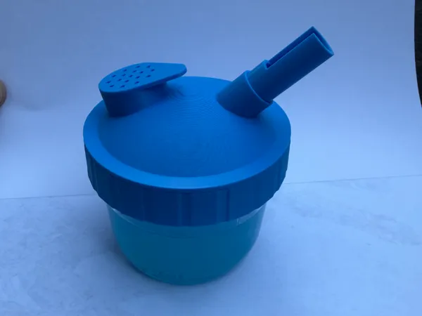 Pot de nettoyage aérographe pour bocal Mason