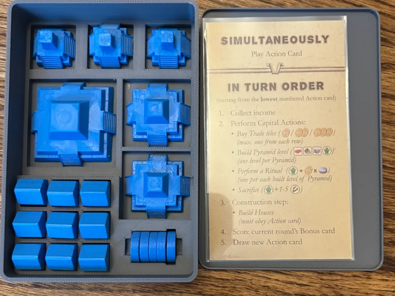 Zapotec Board Game Insert 