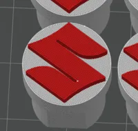 Suzuki  0.2mm nozzle, 0.1mm layer, 6 walls, 15% infill