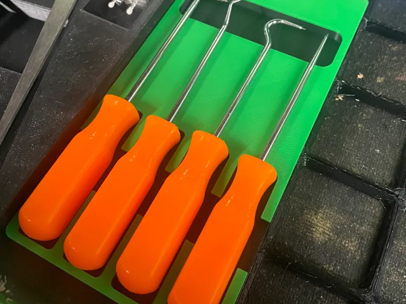 Gridfinity storage for HF Pick and Hook Set 