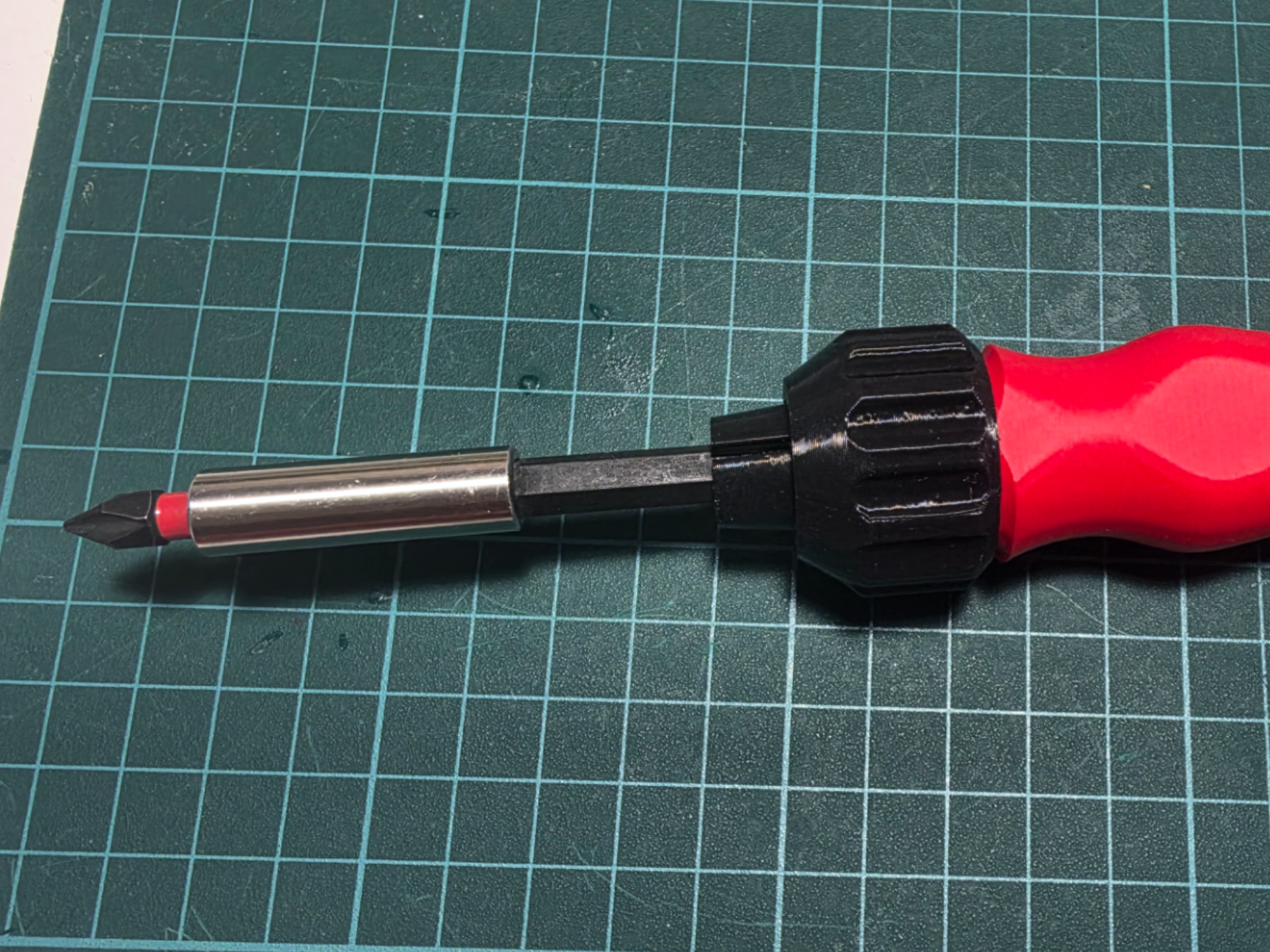 Long Hex Collet for V2 Ergonomic Screwdriver 3D model