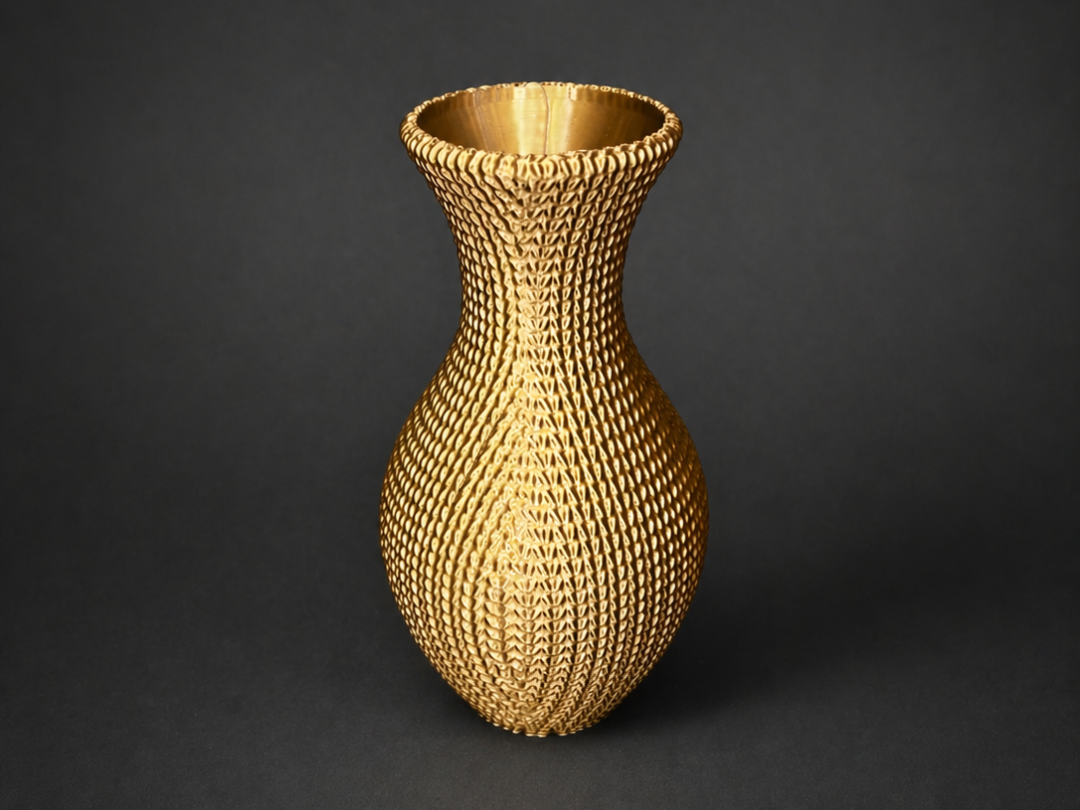Vase Gestrickt - knitted vase