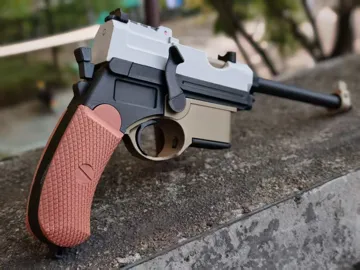 Modelo para impresión 3D: Manlicher 1896/1897 Semi-Automatic Pistol Toy — vista de referencia 5