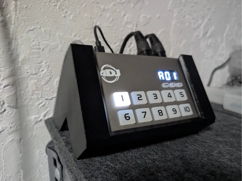 ADJ's MyDMX5 Board Holder