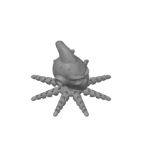 Poulpe articulé Majin Buu — jouet de bain — photo 4